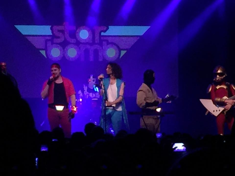 Starbomb playing live